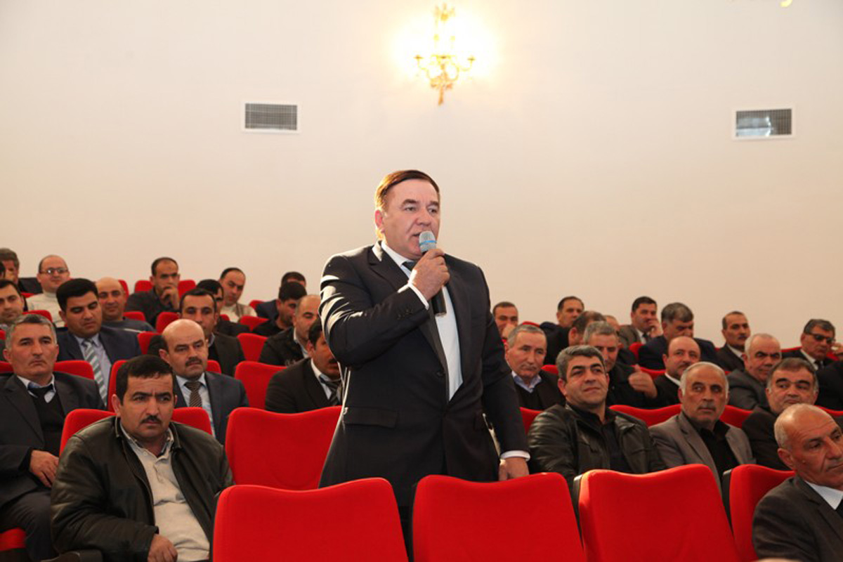 Şahin Mustafayev: Göyçayın böyük iqtisadi potensialı var (FOTO)