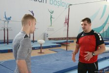 Азербайджанский гимнаст: Наша работа на тренировках будет говорить сама за себя