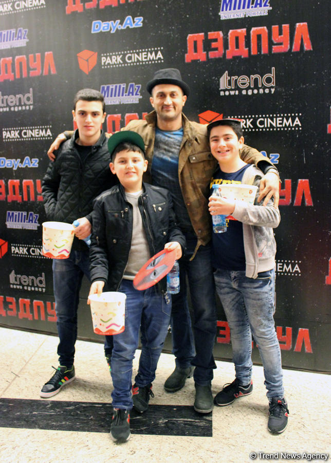 Азербайджанские звезды на премьере фильма "Дэдпул" (ВИДЕО, ФОТО)