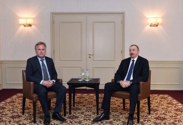 President Aliyev meets Kaspersky Lab CEO