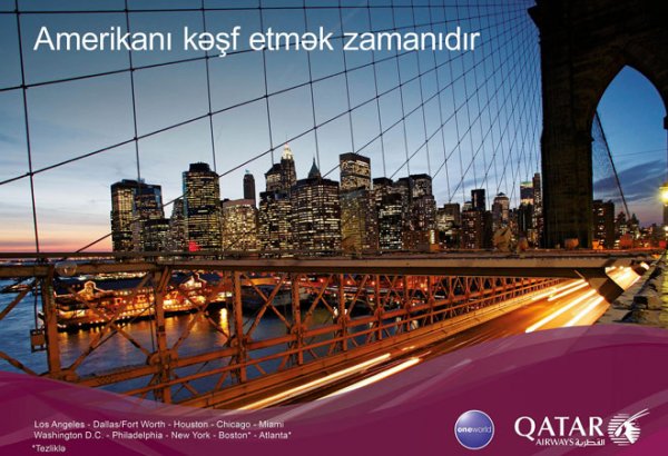 Qatar Airways Azerbaycan'a uçuş sayını artırıyor