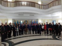 Посольство Казахстана в Баку переехало в новое здание (ФОТО)