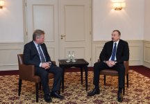 President Aliyev meets Kaspersky Lab CEO