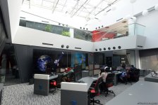 Azerbayan Uydu Operasyon Merkezi kapılarını gazetecilere açtı (Fotoğraf, Görüntü) - Gallery Thumbnail