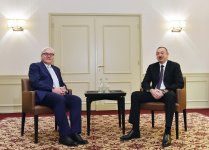 Azerbaijani president, German FM discuss Karabakh conflict