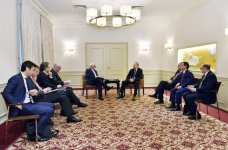 Президент Азербайджана встретился с главой МИД Германии (ФОТО)