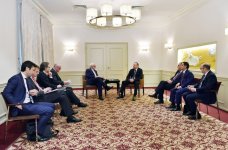 Azerbaijani president, German FM discuss Karabakh conflict