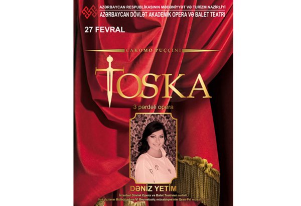 "Toska" operası azərbaycanlı, türk və belaruslu vokalçıların ifasında