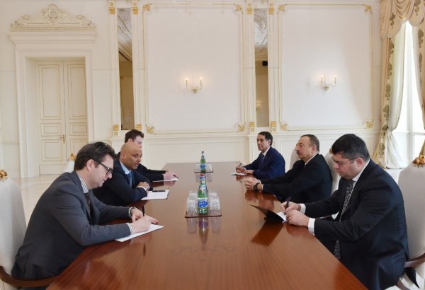 Azerbaijani president receives NATO special rep James Appathurai