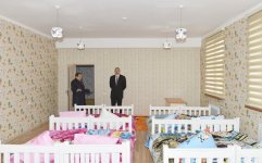 President Aliyev attends opening of Tovuz city orphanage-kindergarten