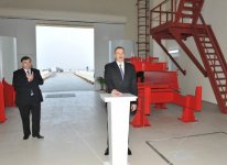 President Ilham Aliyev inaugurates Tovuzchay water reservoir
