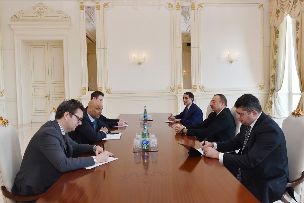 Azerbaijani president receives NATO special rep James Appathurai