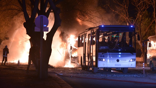 Ankara'da gece yarısı şüpheli patlama