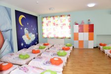 Azerbaijani president attends opening of orphanage-kindergarten in Ganja