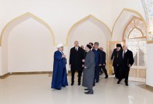 President Aliyev visits Imamzade religious complex in Ganja