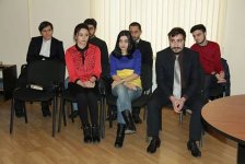 Телеведущий Салех Багиров провел интересный семинар для студентов (ФОТО)
