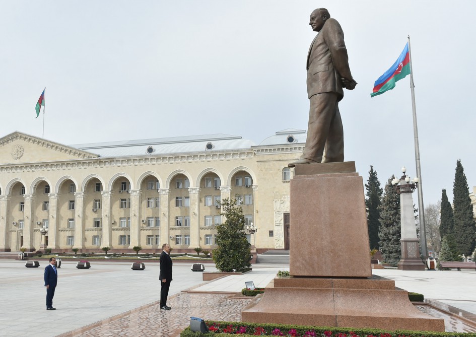 President Aliyev visits Azerbaijan’s Ganja