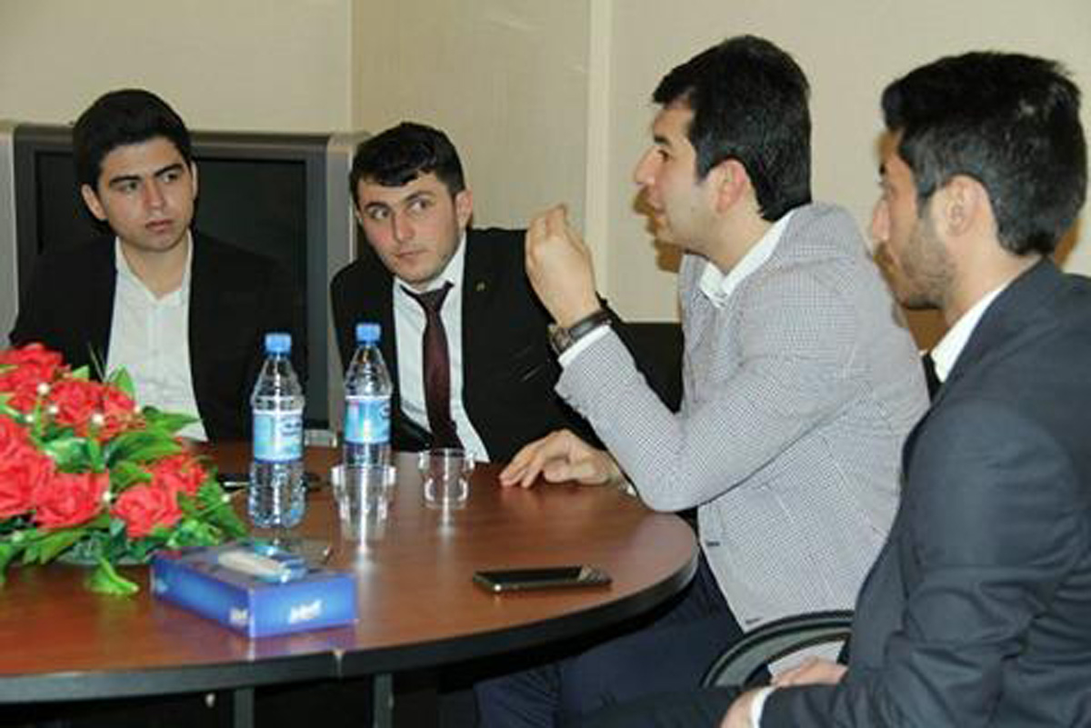 Телеведущий Салех Багиров провел интересный семинар для студентов (ФОТО)