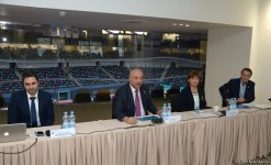 В Баку состоялась встреча глав и представителей делегаций, прибывших на Кубок мира по спортивной гимнастике (ФОТОРЕПОРТАЖ)