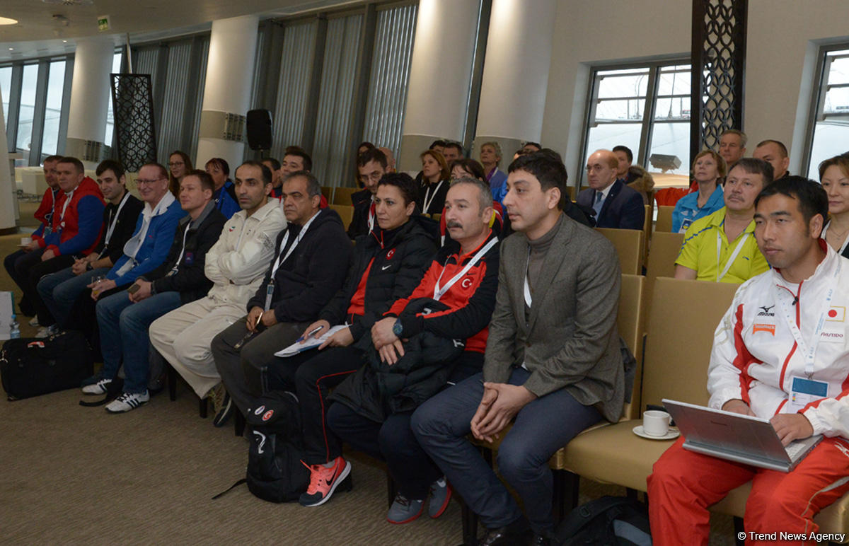 Baku hosts meeting of delegations arriving for FIG World Challenge Cup (PHOTO REPORT)