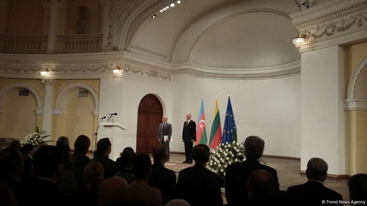 Azerbaijan marks Lithuania's national holiday