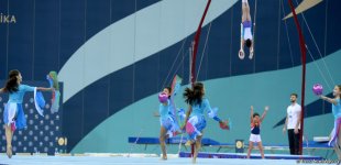Bakıda idman gimnastikası üzrə FIG "Challenge" Dünya Kubokunun açılış mərasimi keçirilib (FOTO)