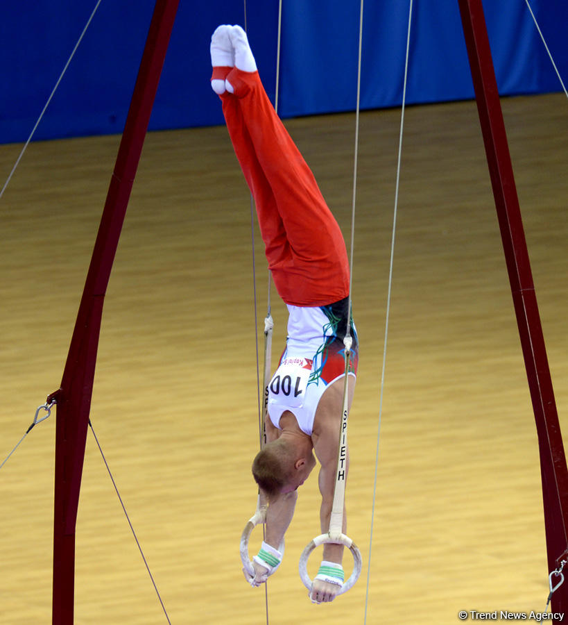 Azerbaijani gymnasts perform at FIG World Challenge Cup (PHOTO)