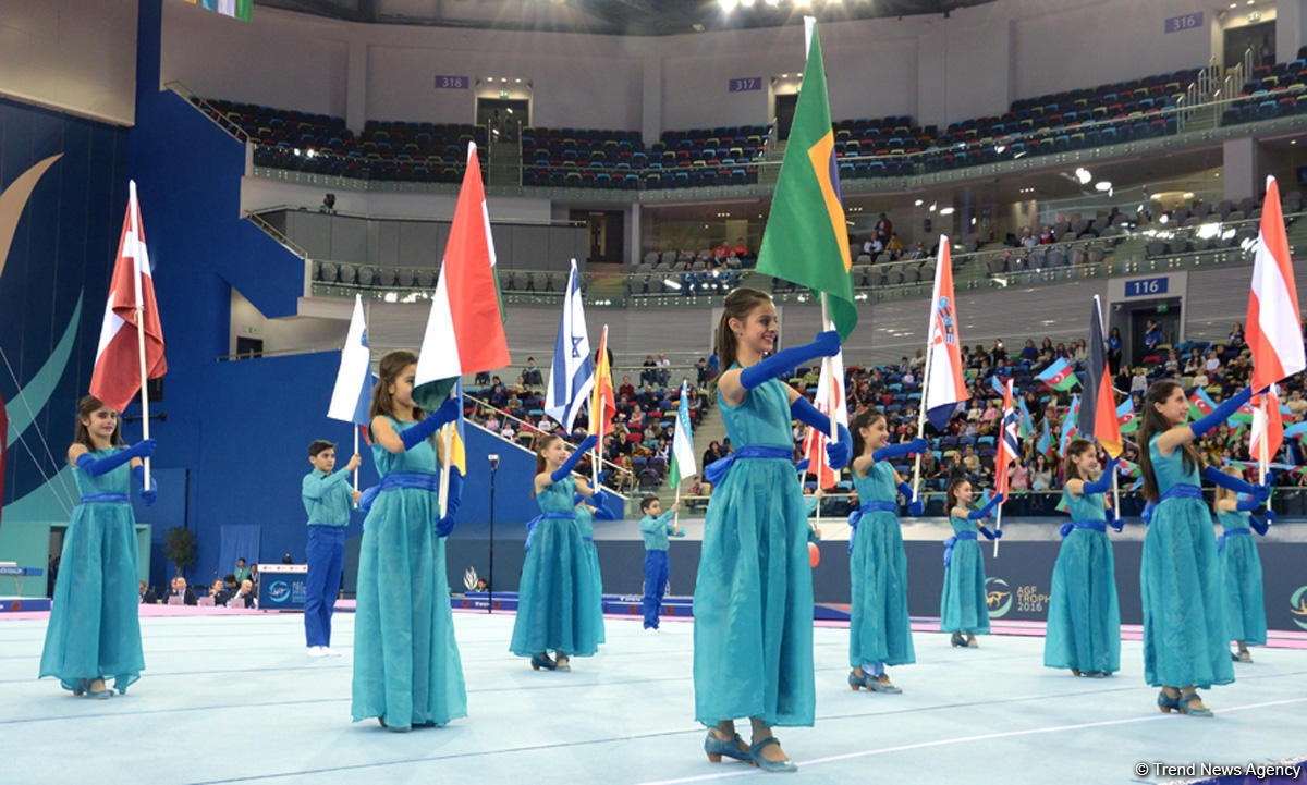 Azarkeş: Bakıda idman gimnastikası üzrə Dünya Kubokunun açılış mərasimi yaddaqalan oldu