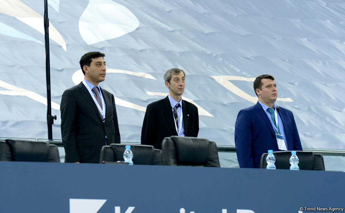 Opening ceremony of FIG World Challenge Cup in Artistic Gymnastics held in Baku