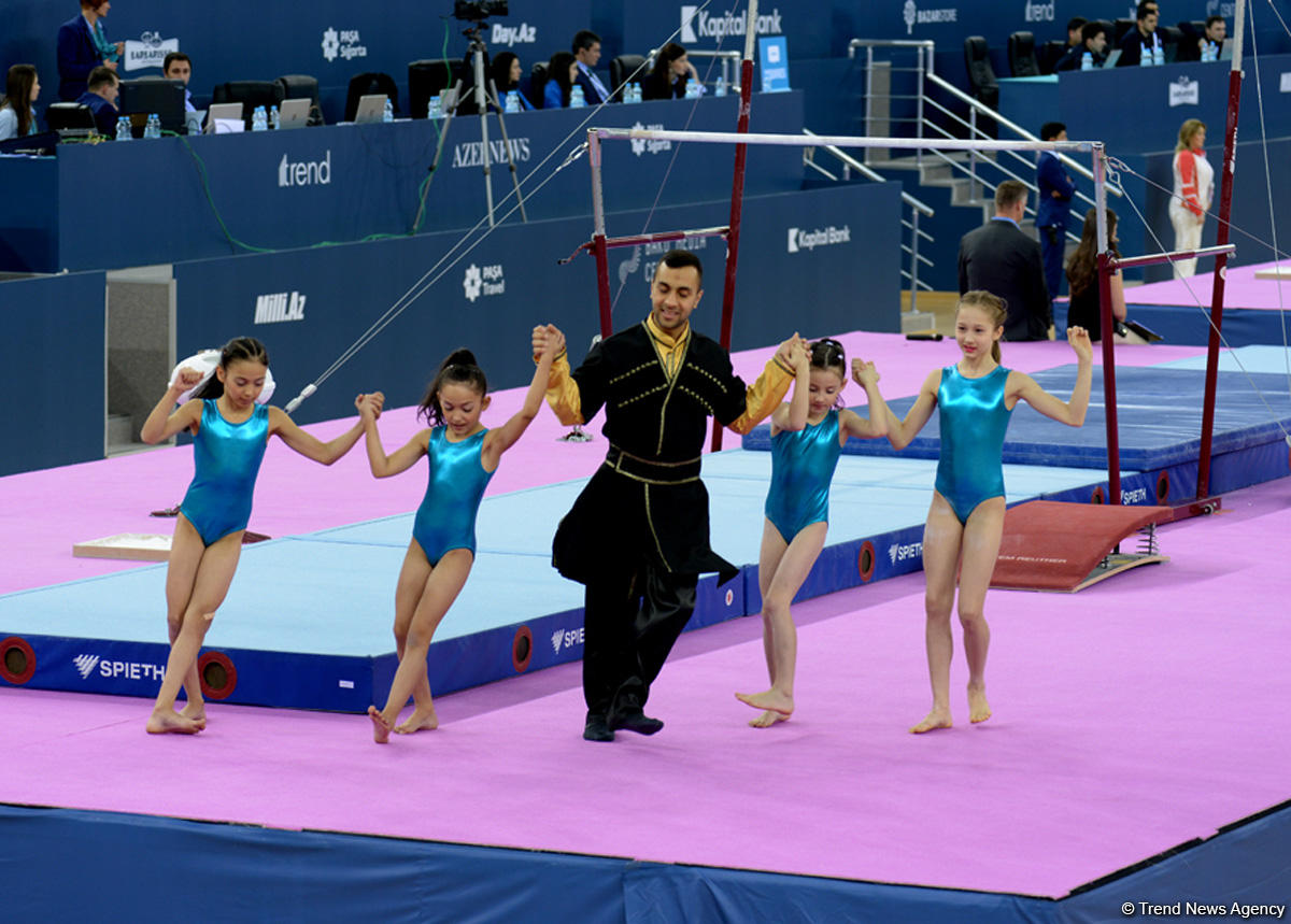Bakıda idman gimnastikası üzrə FIG "Challenge" Dünya Kubokunun açılış mərasimi keçirilib (FOTO)