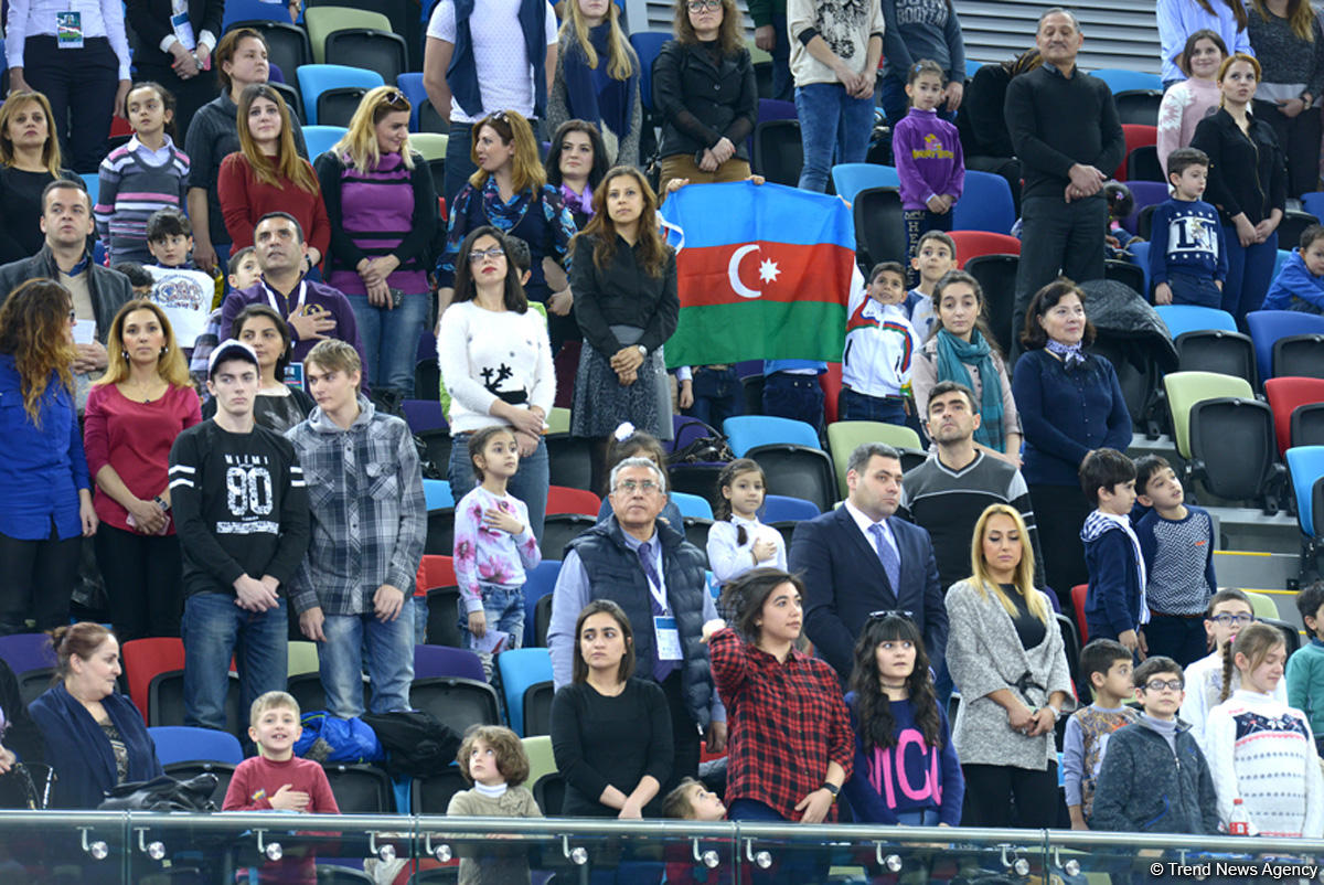 Opening ceremony of FIG World Challenge Cup in Artistic Gymnastics held in Baku