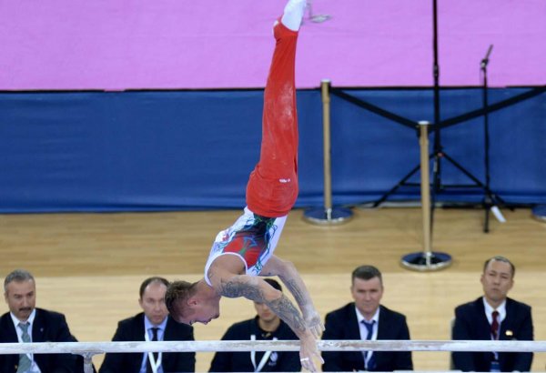 Азербайджанский гимнаст завоевал золото на Кубке мира в Дохе