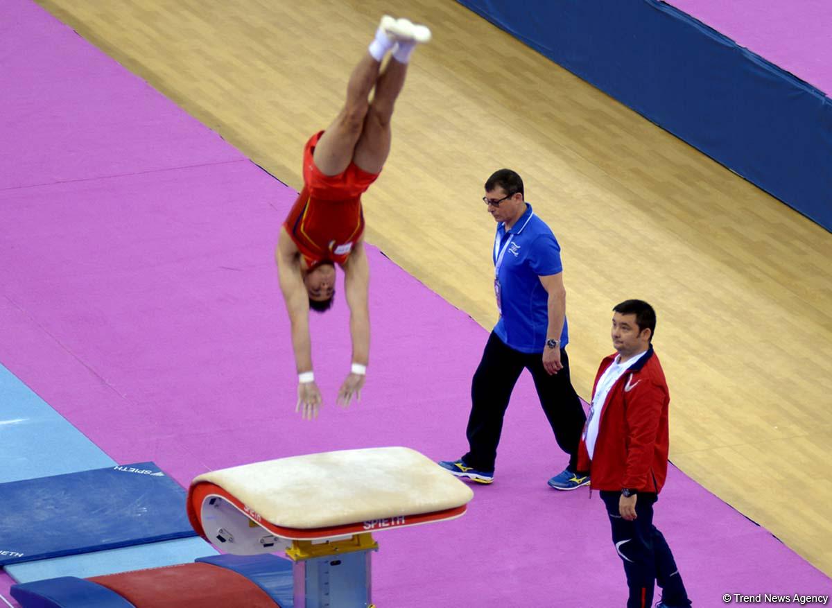 Day 2 of FIG Artistic Gymnastics World Challenge Cup starts in Baku (PHOTO)