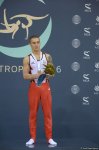 Azerbaijani FIG World Challenge Cup gold winner Stepko awarded in Baku (PHOTO) (VIDEO)