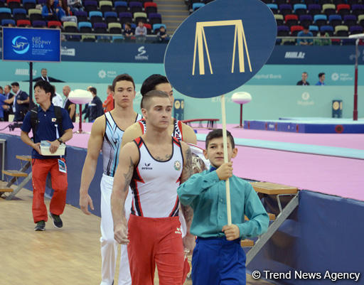 Award ceremony held for second finals winners of FIG World Challenge Cup in Baku (PHOTO)