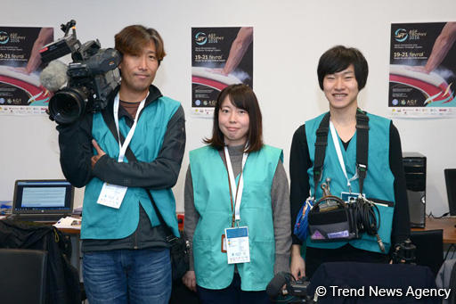 Японские журналисты в восторге от организации Кубка мира по спортивной гимнастике в Баку (ФОТО)