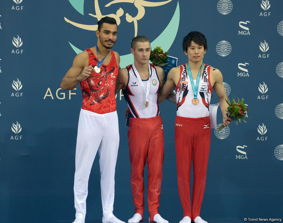 Bakıda idman gimnastikası üzrə Dünya Kuboku fotolarda