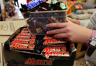 "Mars" və "Snikers" şokoladları geri qaytarılır