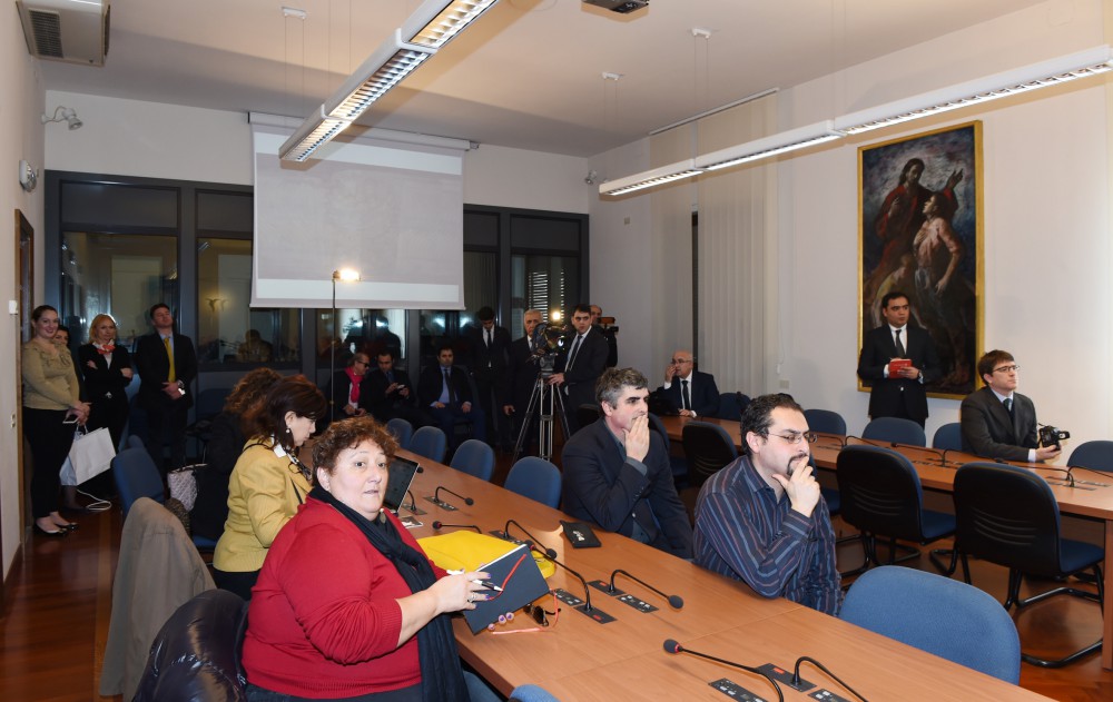 Azerbaijan`s first lady visits Pius-Clementine Museum in Vatican, signs agreement for restoration of St. Sebastian Sarcophagi