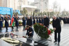 President Aliyev with spouse attend ceremony to commemorate Khojaly tragedy victims (PHOTO)