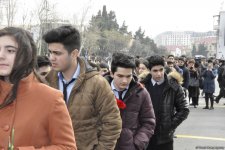 Общественность Азербайджана чтит  память жертв Ходжалинского геноцида  (ФОТО)