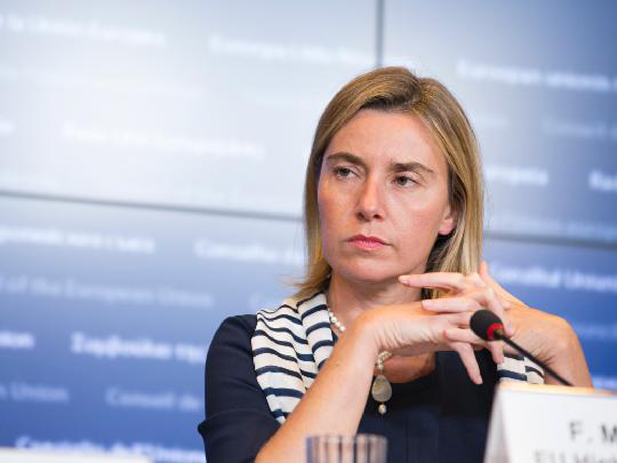 EU interested to work with Azerbaijan - Federica Mogherini (exclusive)