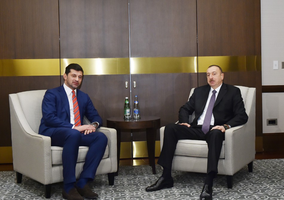 Prezident İlham Əliyev Gürcüstanın Baş nazirinin müavinini qəbul edib (FOTO)