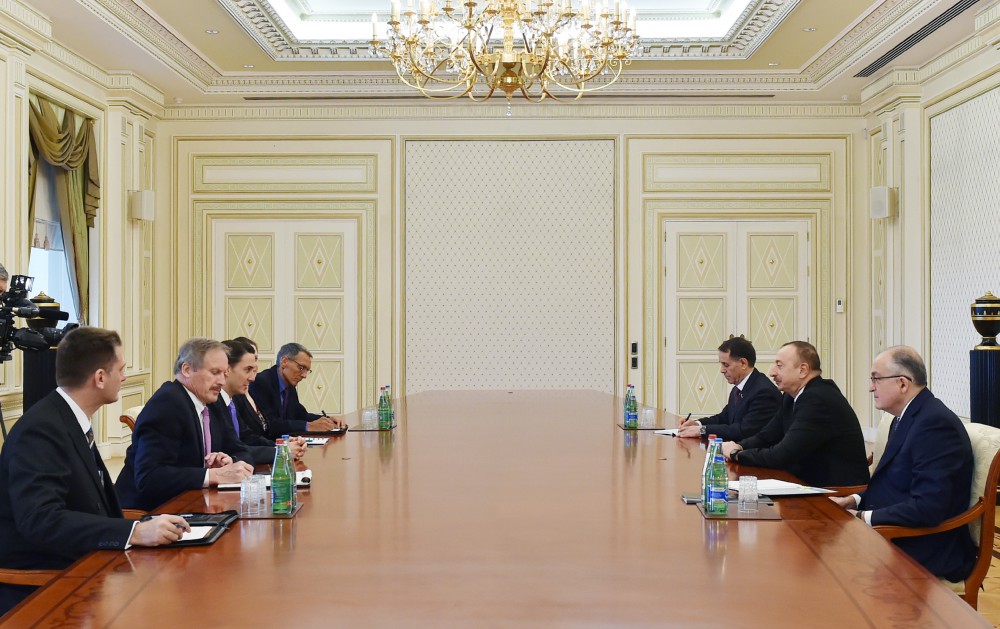 President Aliyev receives US State Department’s special envoy
