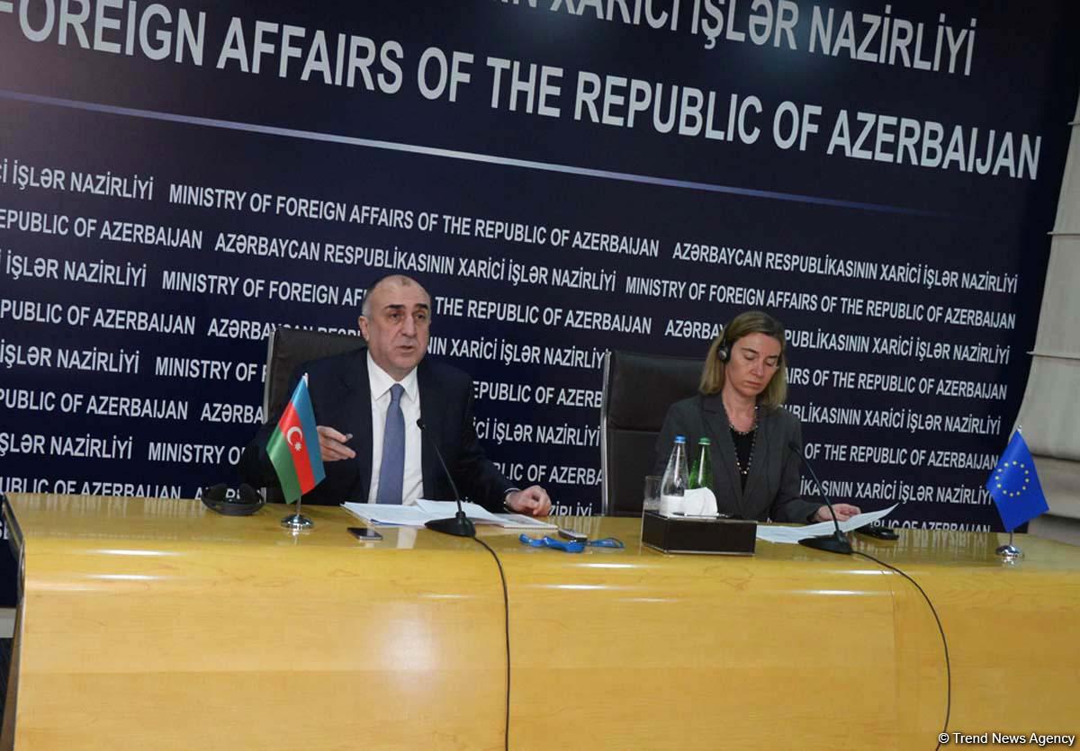 Могерини: ЕС заинтересован в сотрудничестве с Азербайджаном в сфере энергетики и региональной безопасности