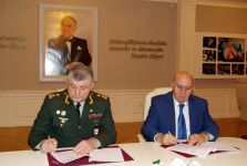 Silahlı Qüvvələrin Hərbi Akademiyası ilə Azərbaycan Texniki Universiteti arasında memorandum imzalanıb (FOTO)