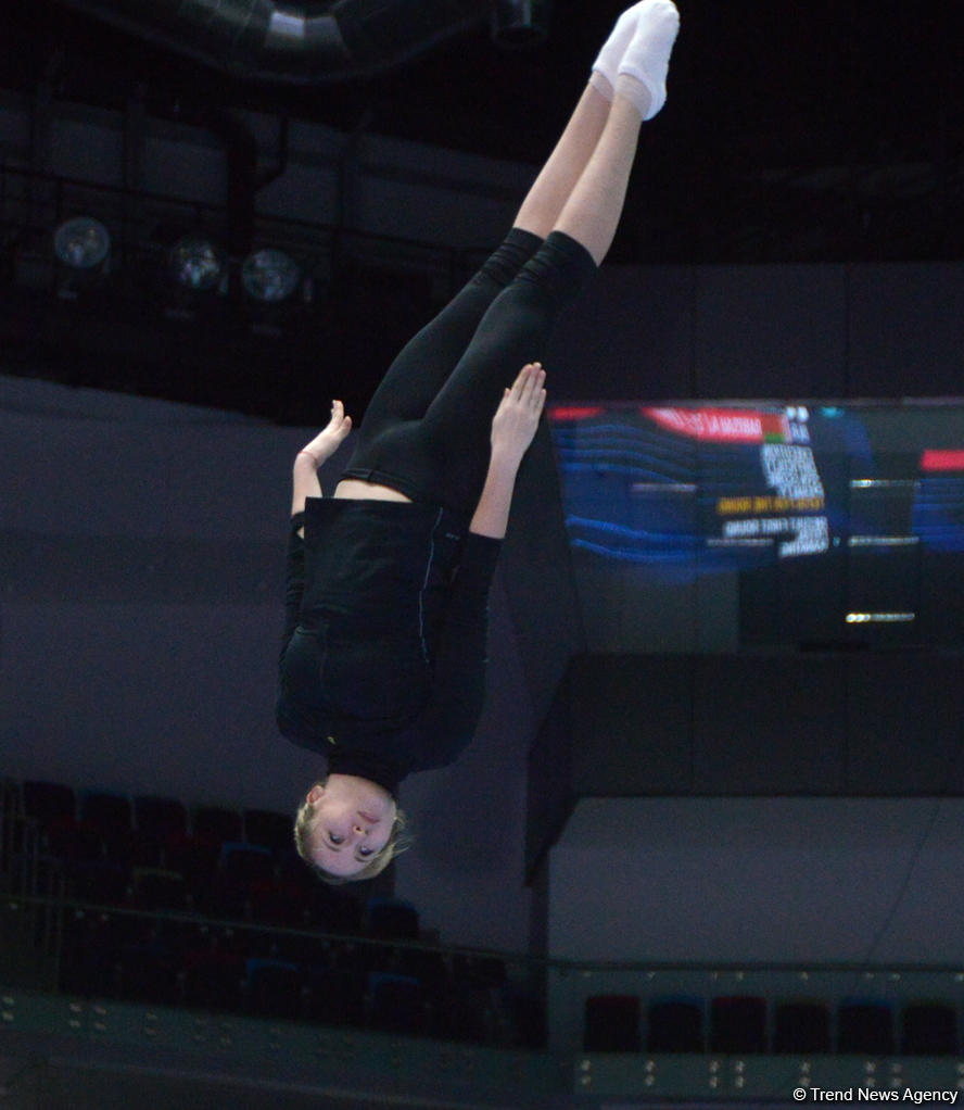 Надеемся на поддержку зрителей на Кубке мира – азербайджанская прыгунья на батуте (ФОТО)