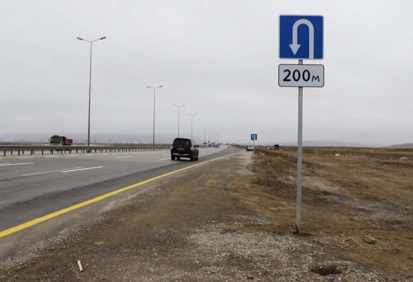 Bakı-Qazax avtomobil yolunda yeni yol hissəsi salınıb (VİDEO/FOTO)