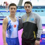 Bakıda batut gimnastikası üzrə Dünya Kubokunda iştirak edəcək idmançıların podium məşqləri (FOTO) - Gallery Thumbnail