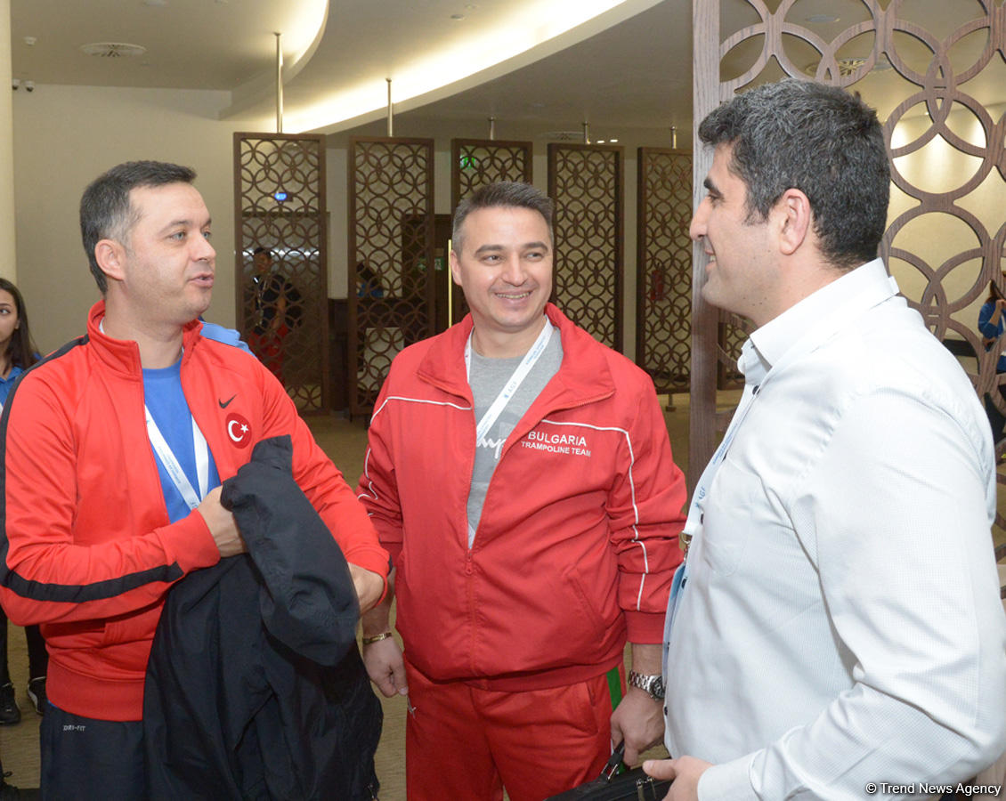 FIG Trampoline Gymnastics World Cup delegates meet in Baku (PHOTO)